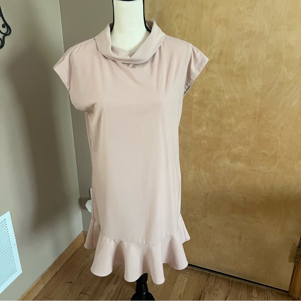 Zara Ruffle Hem Dress